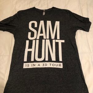 Sam Hunt Concert Shirt